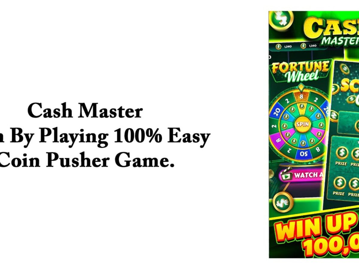 cash master coin pusher game