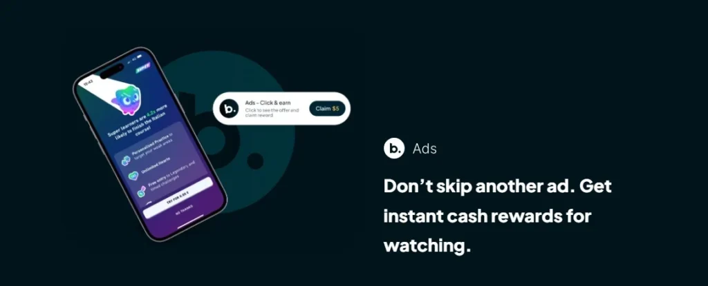 3. Make Money By Watching Video Ads From Benjamin.