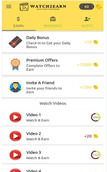 Make money by Watching videos From Watch2Earn
