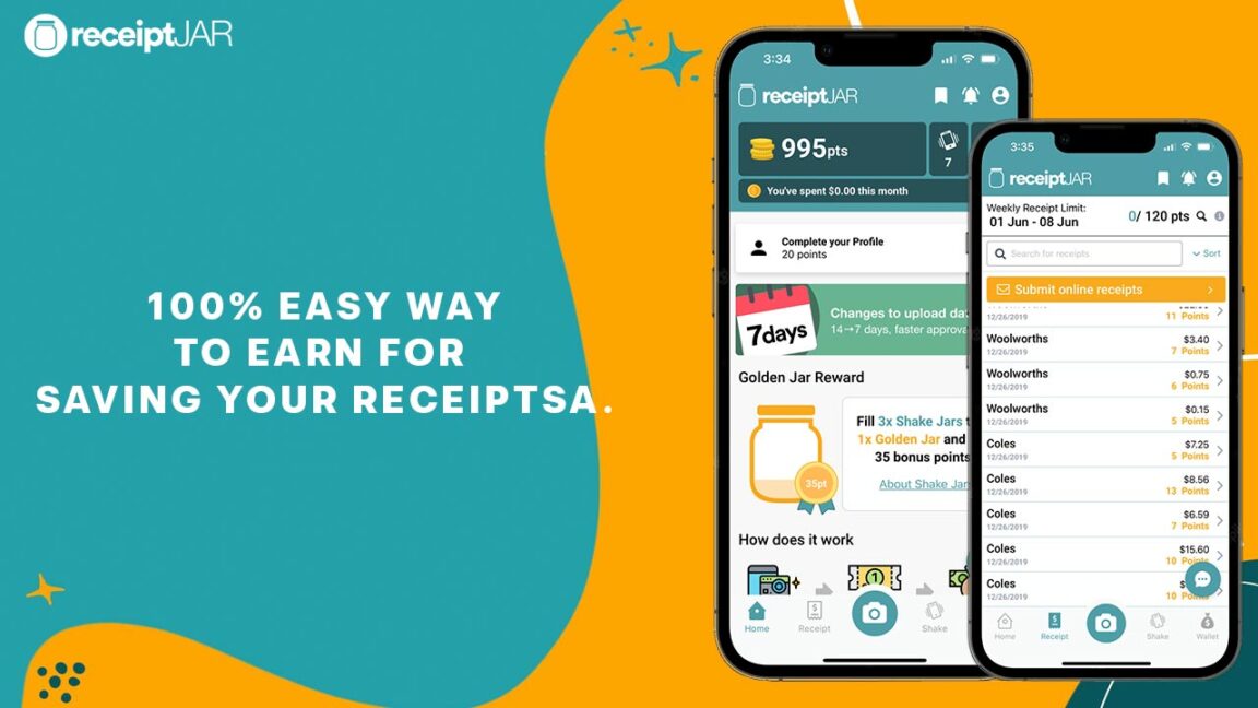 ReceiptJar 100% Easy Way To Earn For Saving Your Receipts