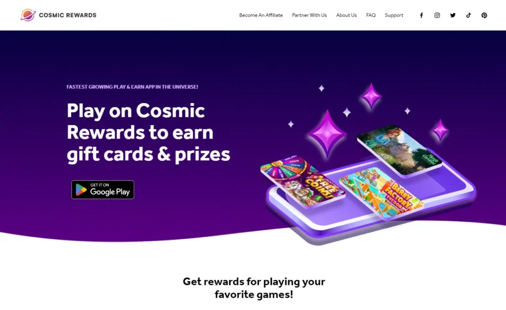 Cosmic Rewards