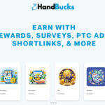 HandBucks Earn With Rewards, Surveys, PTC Ads, Shortlinks, & More