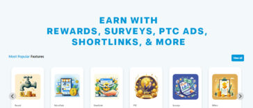 HandBucks Earn With Rewards, Surveys, PTC Ads, Shortlinks, & More