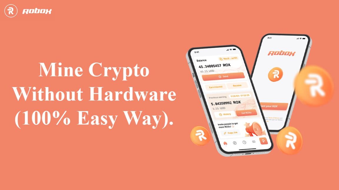 Robox App Mine Crypto Without Hardware (100% Easy Way)