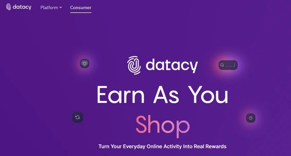 Datacy: Make Money by Sharing Your Browsing Data