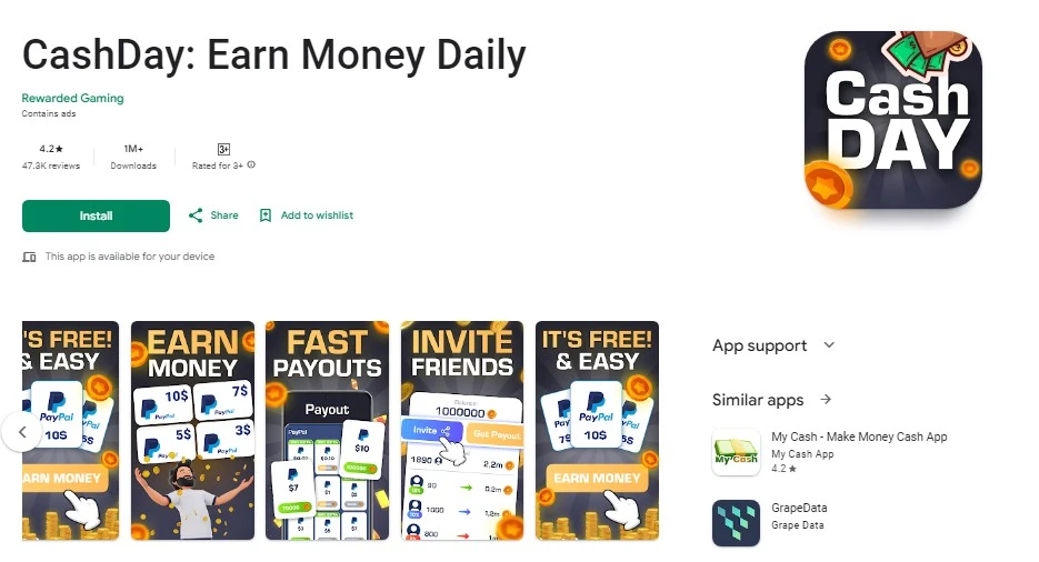 CashDay App