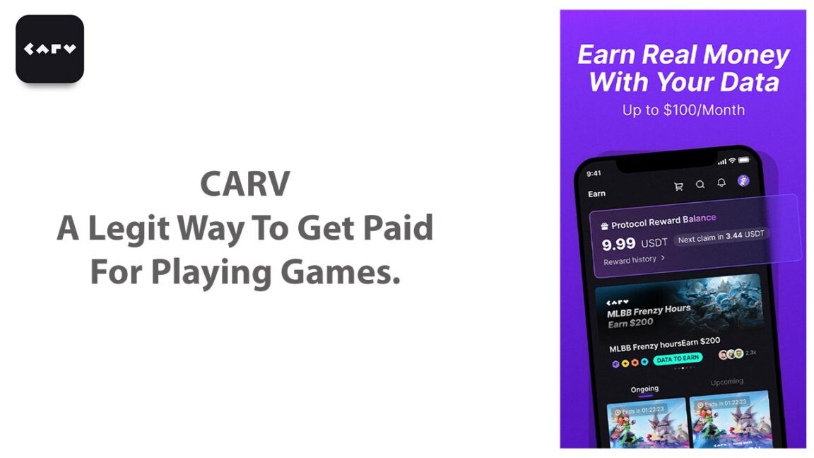 CARV App A Legit Way to Get Paid For Playing Games