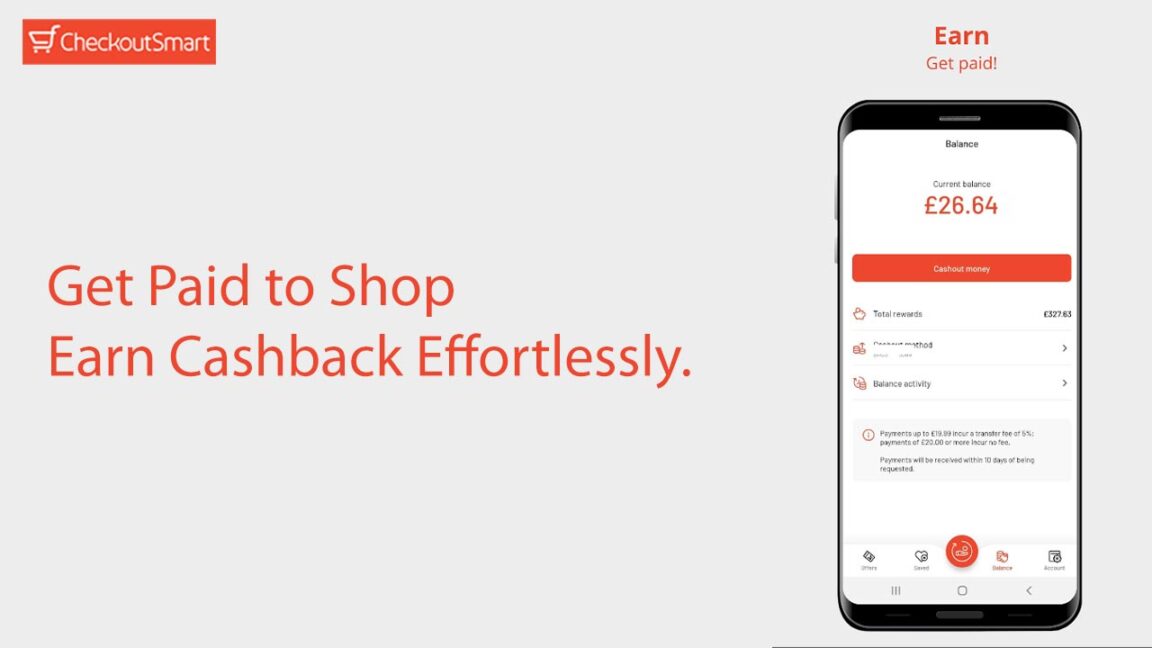 CheckoutSmart Get Paid to Shop, Earn Cashback Effortlessly