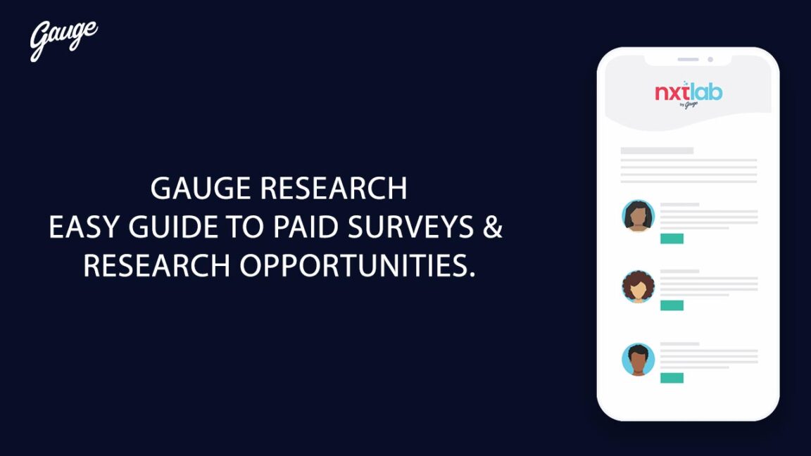 Gauge Research Easy Guide To Paid Surveys & Research Opportunities