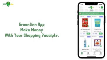 GreenJinn App Make Money With Your Shopping Receipts