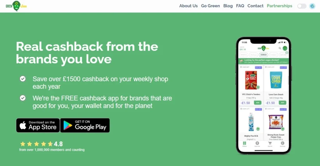 GreenJinn App: Make Money with Your Shopping Receipts