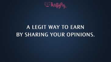 Thrifty Pig Legit Way to Earn by Sharing Your Opinions