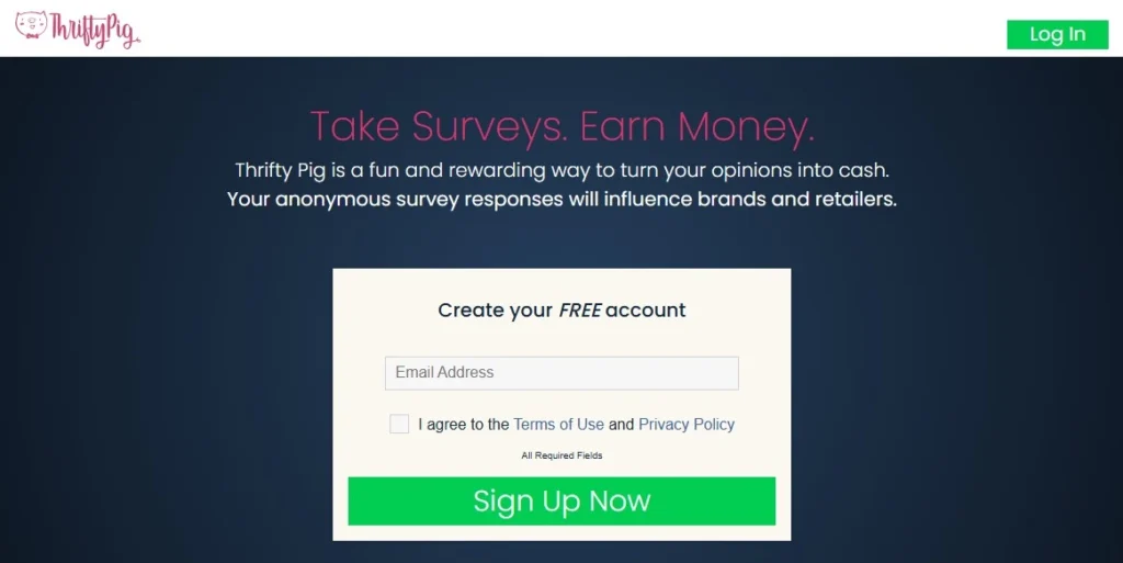 Thrifty Pig: Legit Way to Earn Money by Sharing Your Opinions