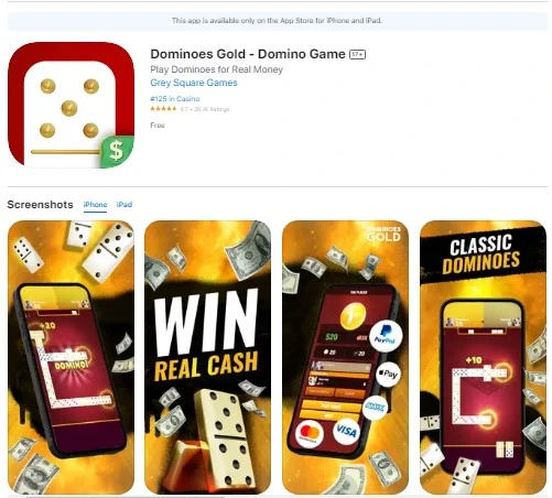 Dominoes Gold: Play Dominoes and Win Real Money