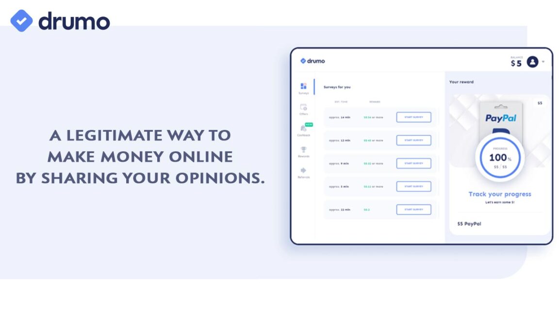 Drumo A Legitimate Way to Make Money Online by Sharing Your Opinions