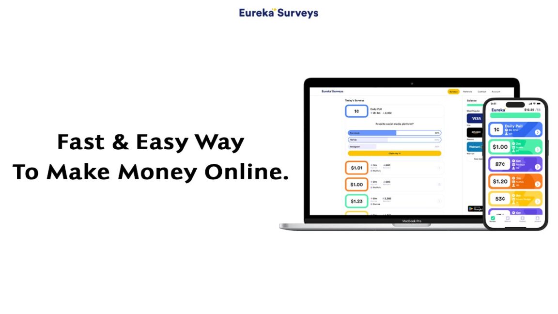 Eureka Surveys Fast & Easy Way To Make Money Online