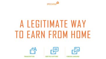 SpeechPad A Legitimate Way To Earn From Home