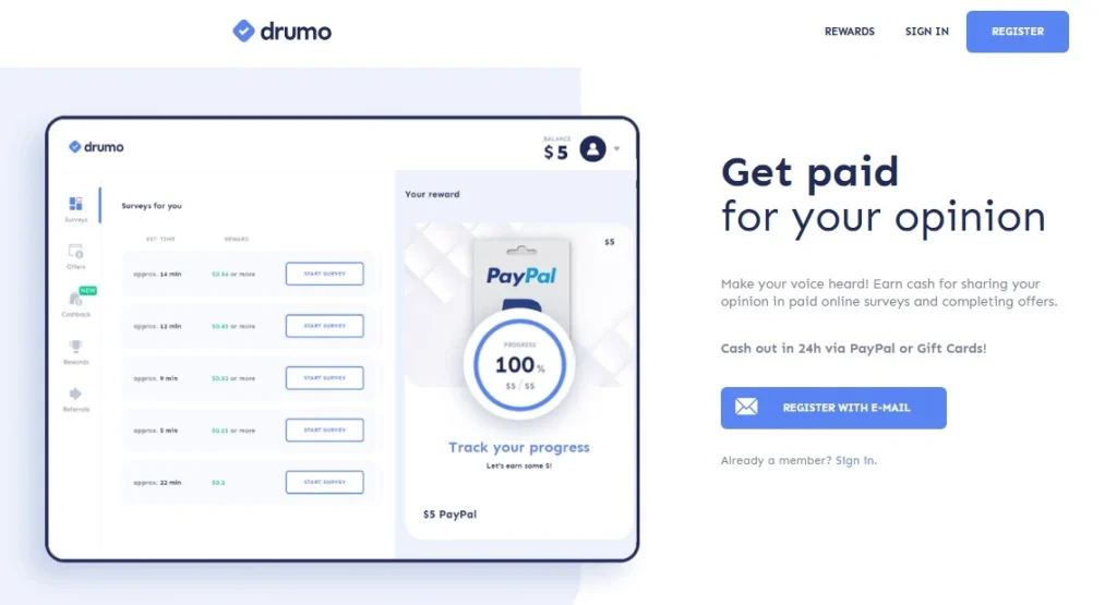 Drumo: A Legitimate Way to Make Money Online by Sharing Your Opinions