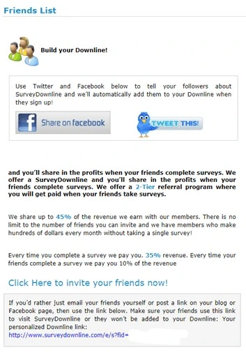 SurveyDownline: Earn Money with Paid Surveys and Referrals
