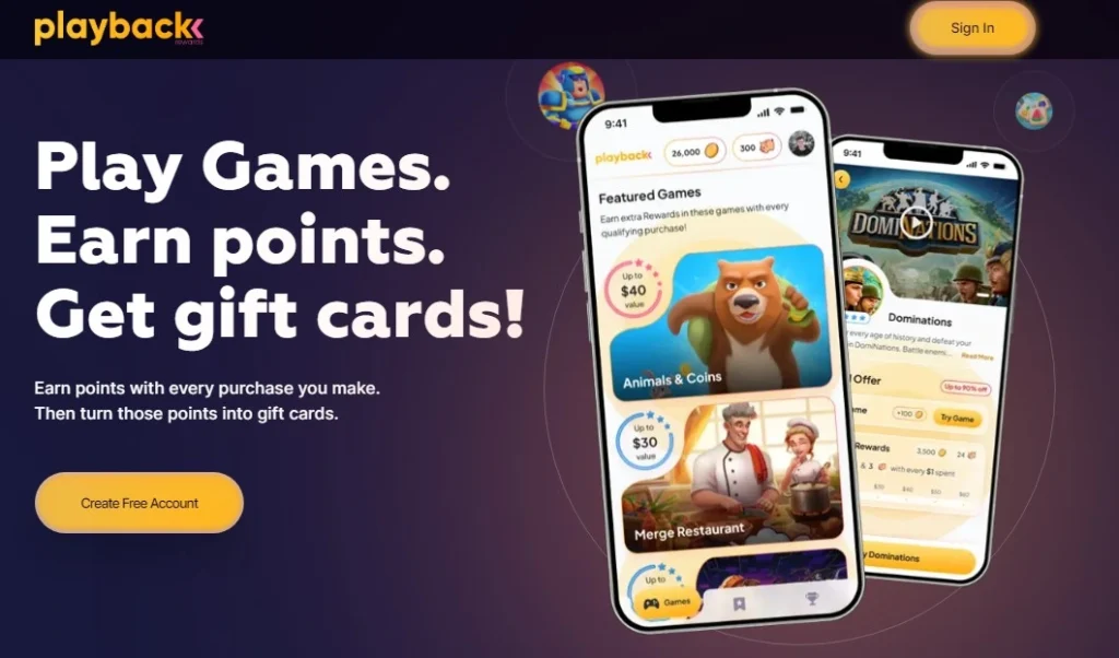 Playback Rewards: Earn Money by Playing Mobile Games