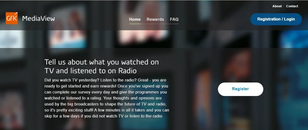 GfK MediaView: Make money for Watching TV & Listening to Radio