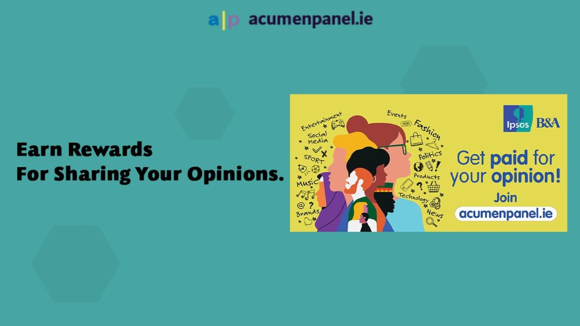 Acumen Panel Earn Rewards for Sharing Your Opinions