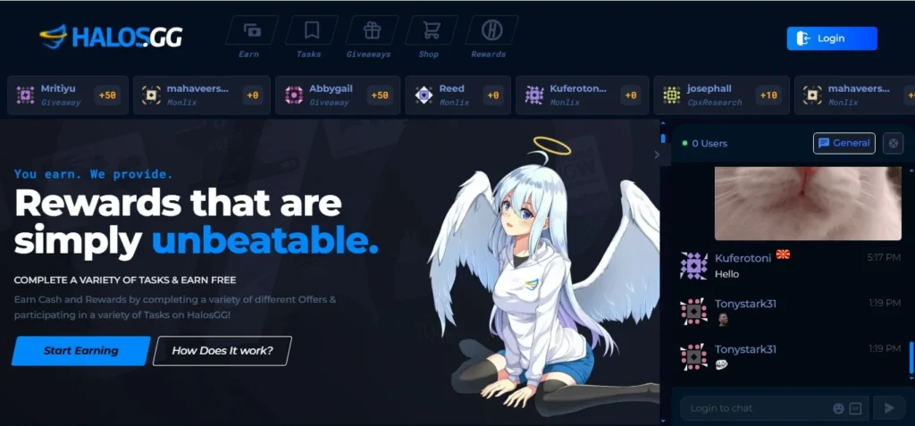Halos.gg – A Global GPT Site That Pays You for Your Time